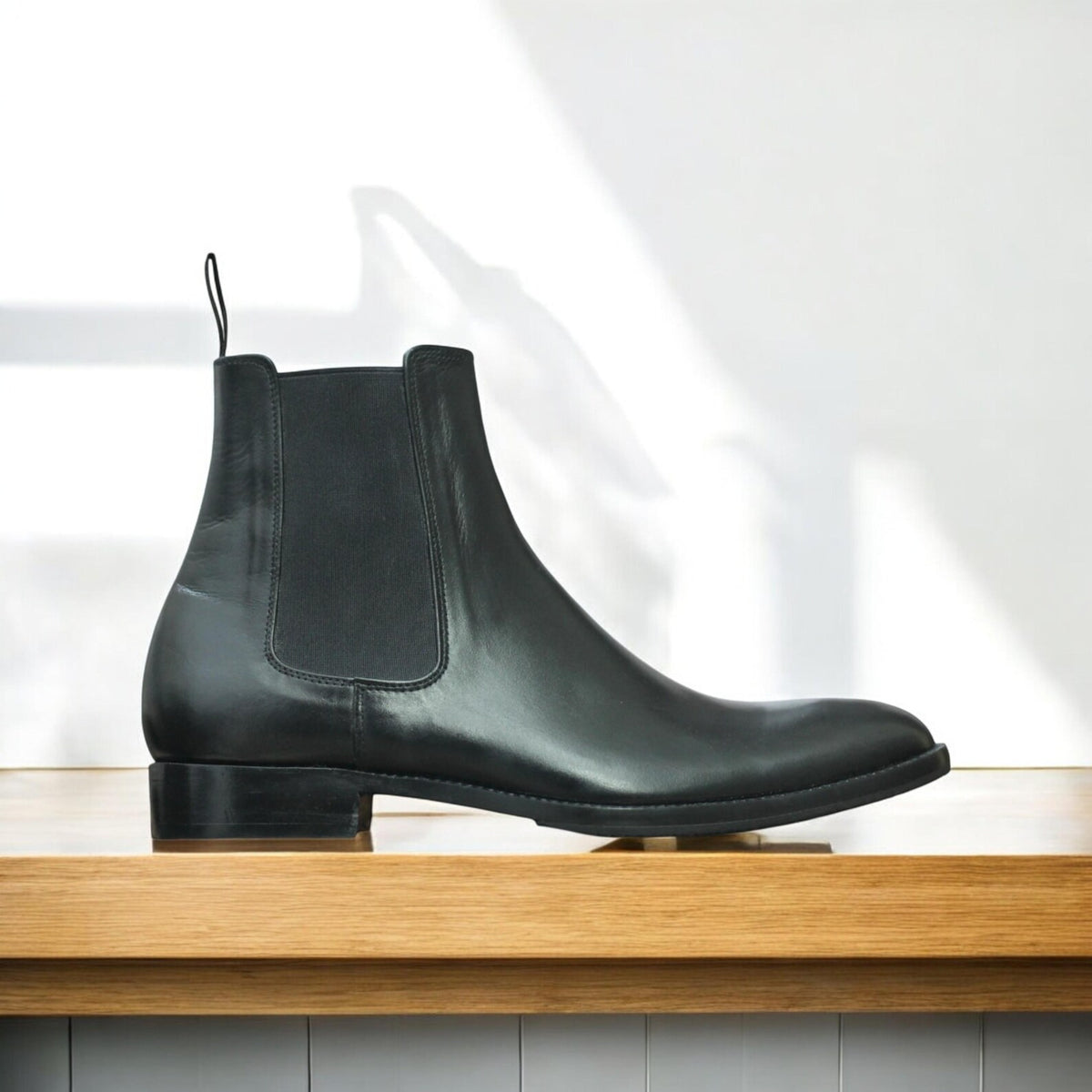 Handmade Full Grain Leather Chelsea Boots