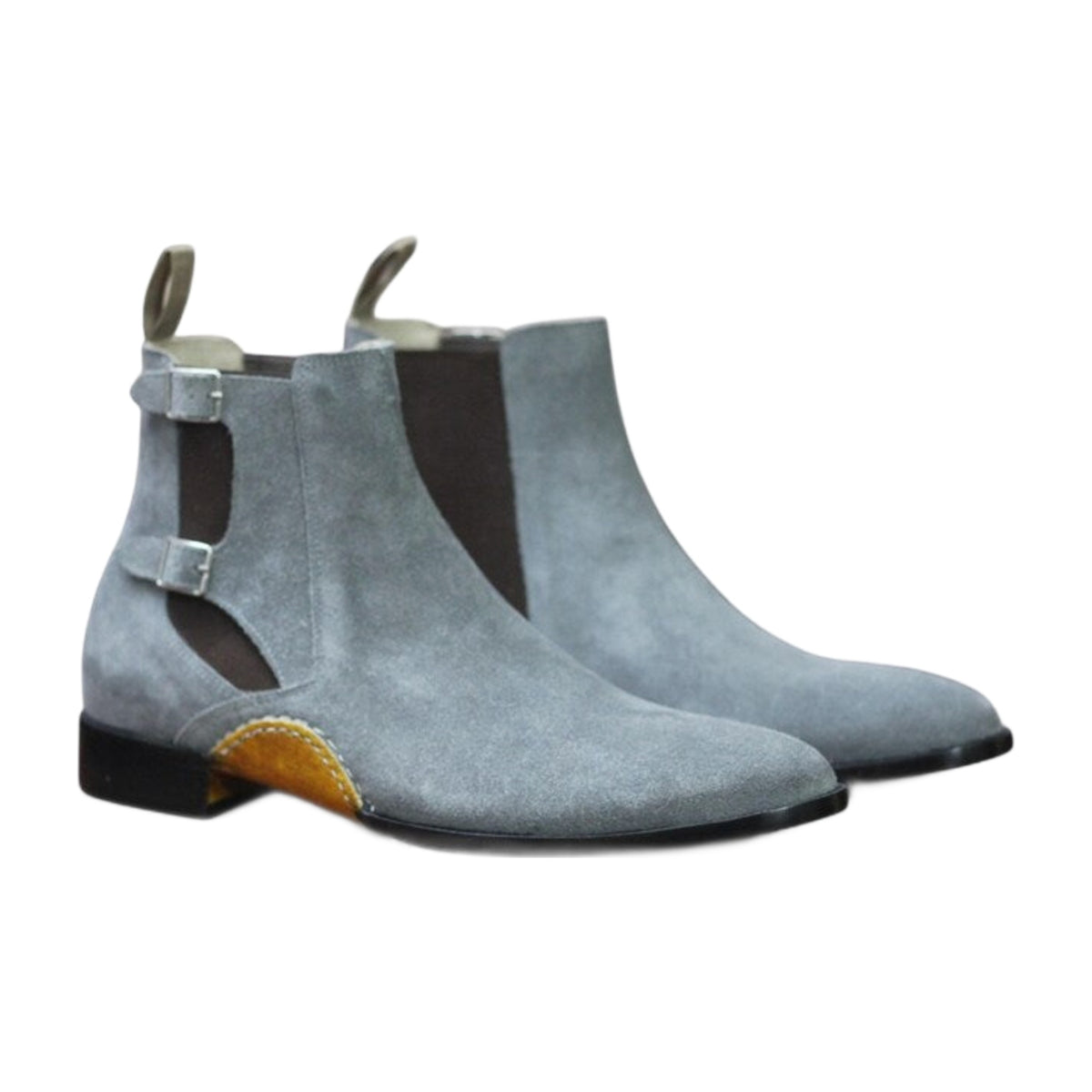 Handmade Chelsea Suede Leather Boots