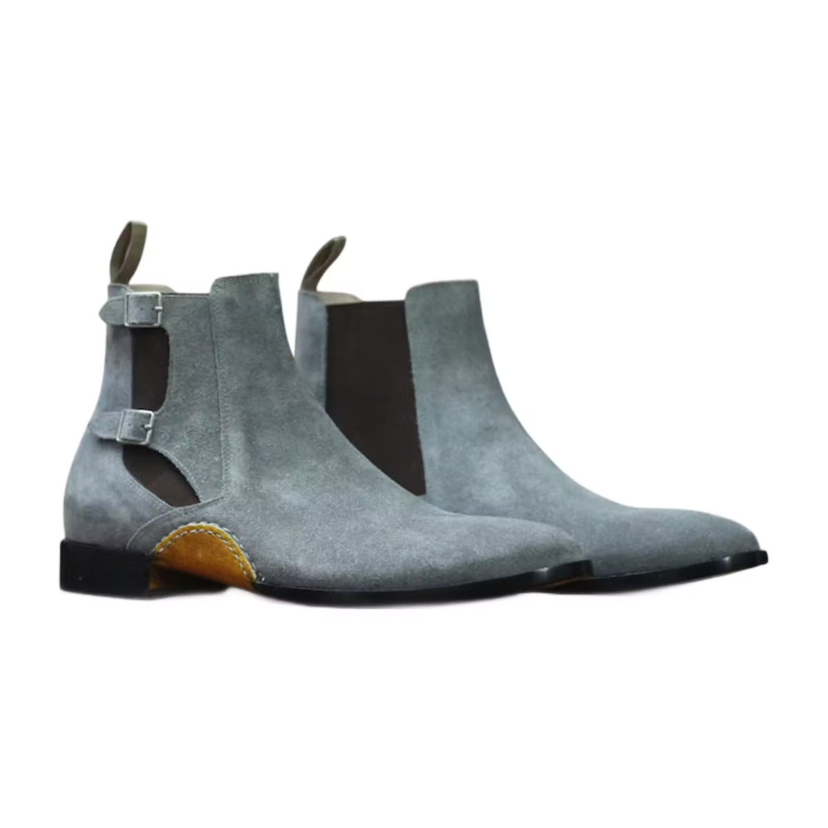 Handmade Chelsea Suede Leather Boots