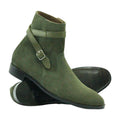 Suede Jodhpurs Ankle Boots
