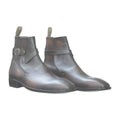 Leather Burnished Buckle Jodhpurs Boots