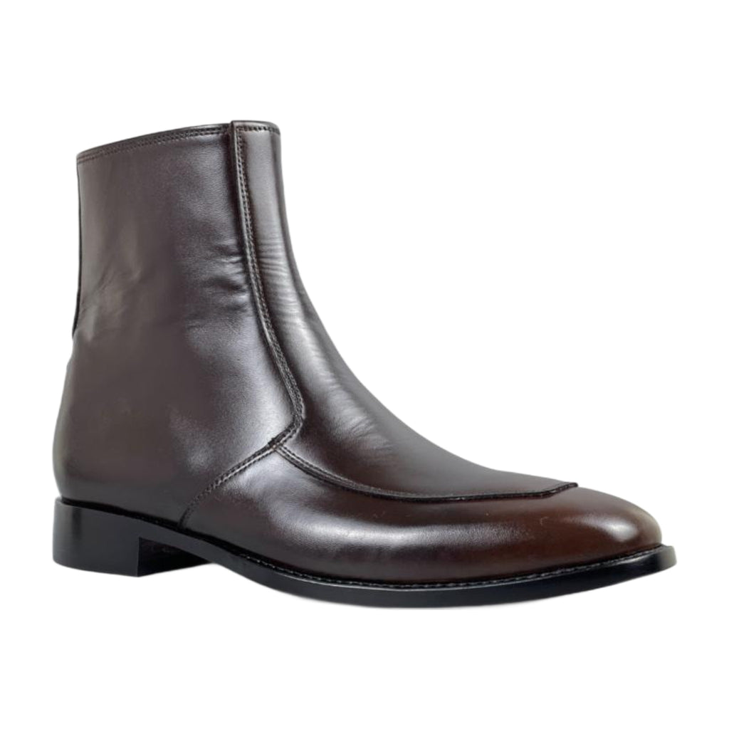 Handmade Ankle Zipper Boots