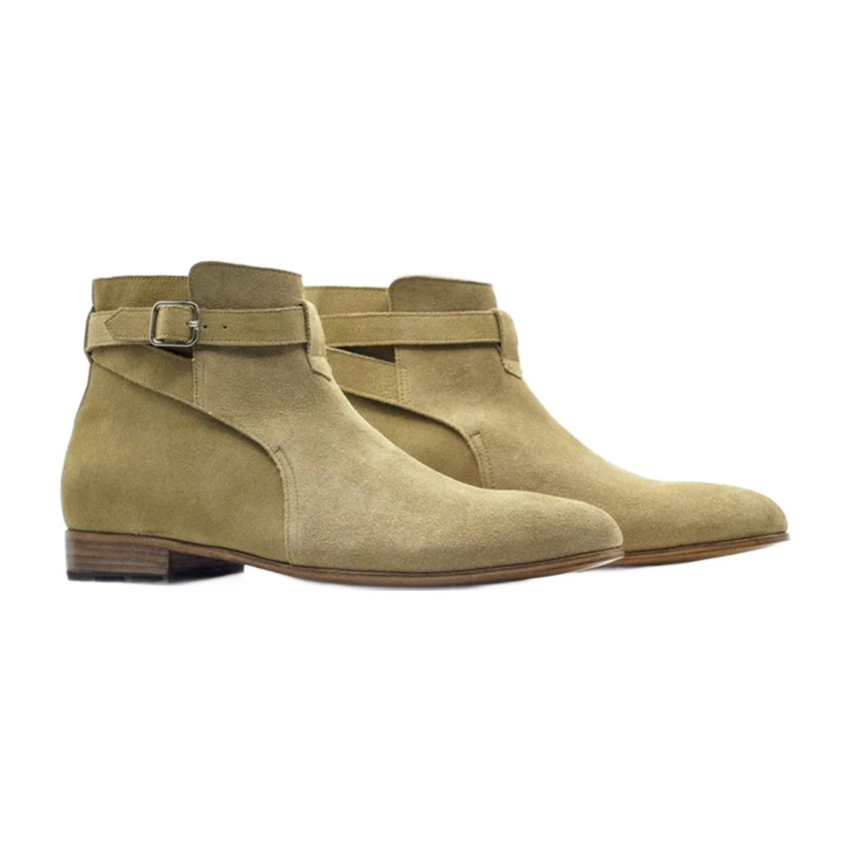 Suede Leather Jodhpurs Boots