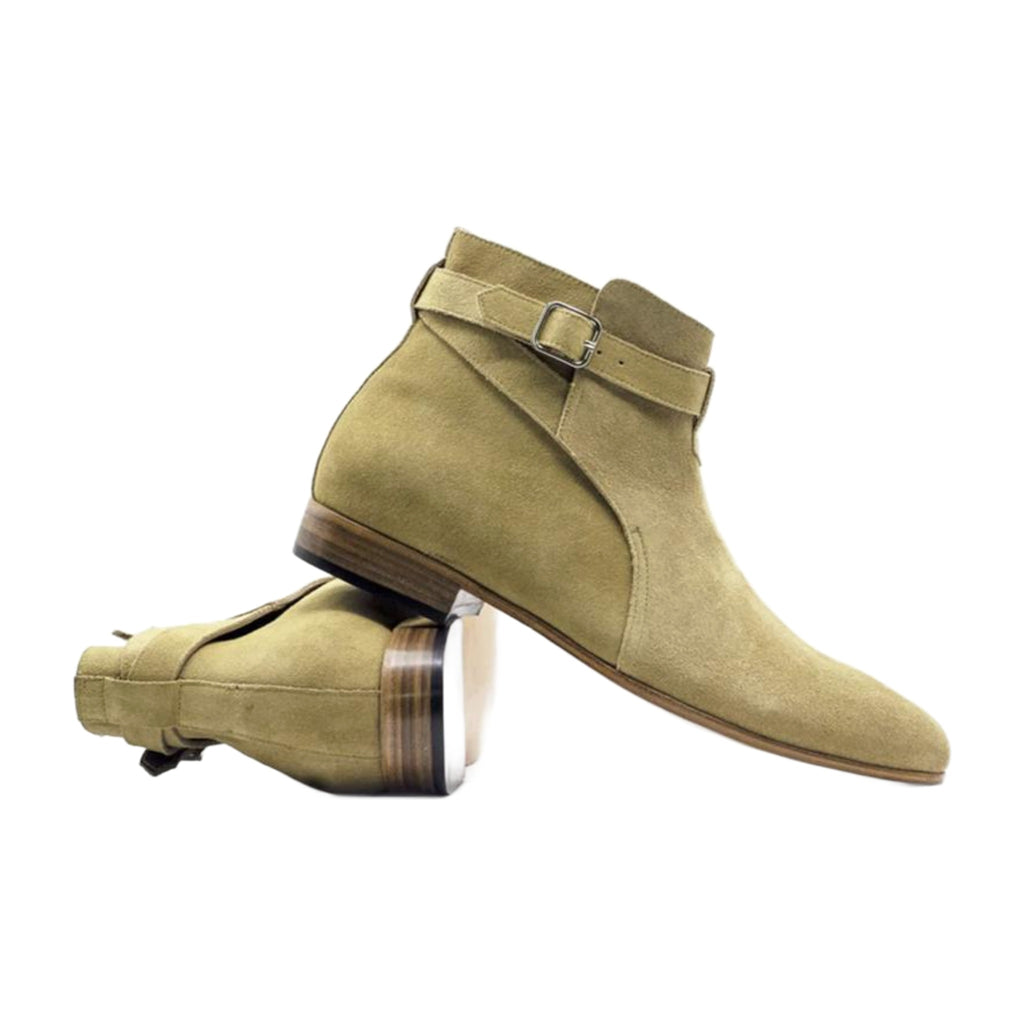Suede Leather Jodhpurs Boots