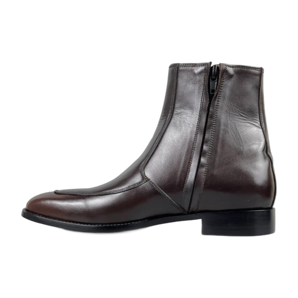 Handmade Ankle Zipper Boots