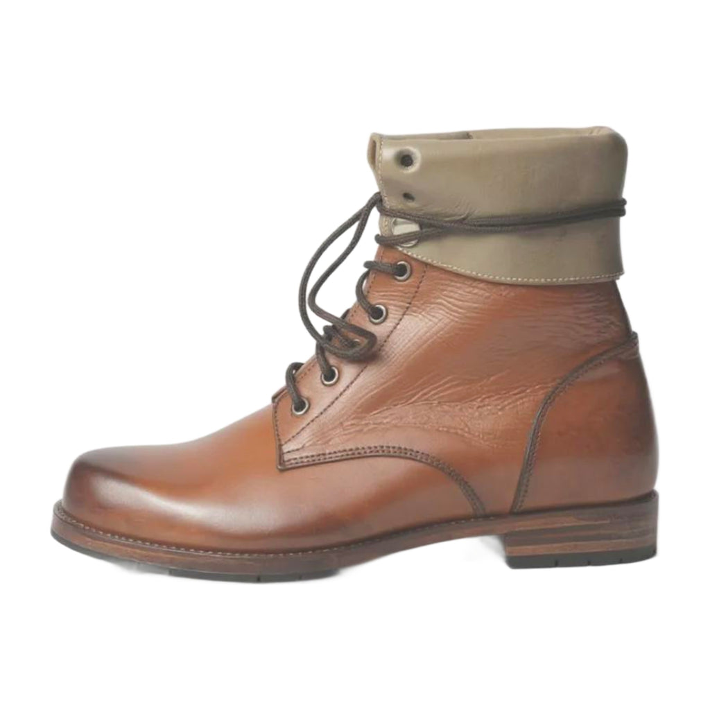 Leather High Ankle Military Combat Boots