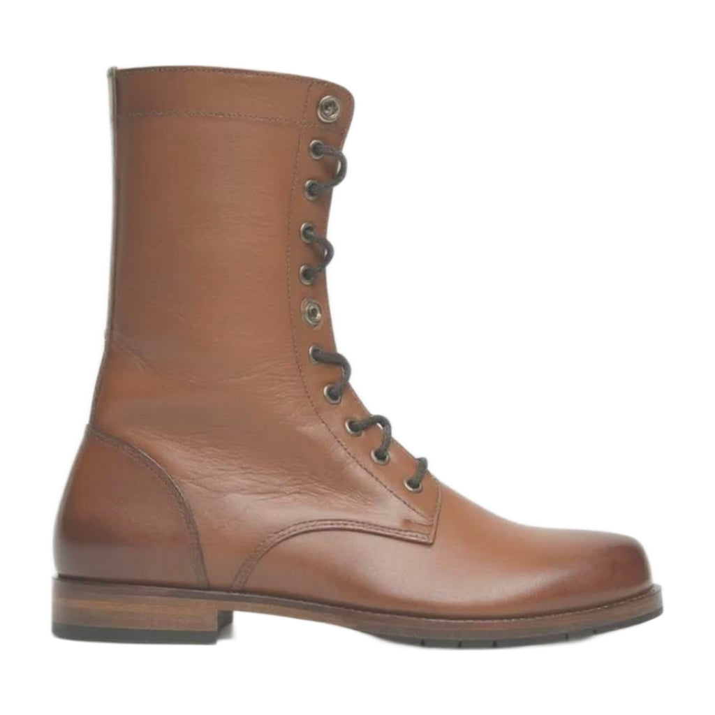 Leather High Ankle Military Combat Boots