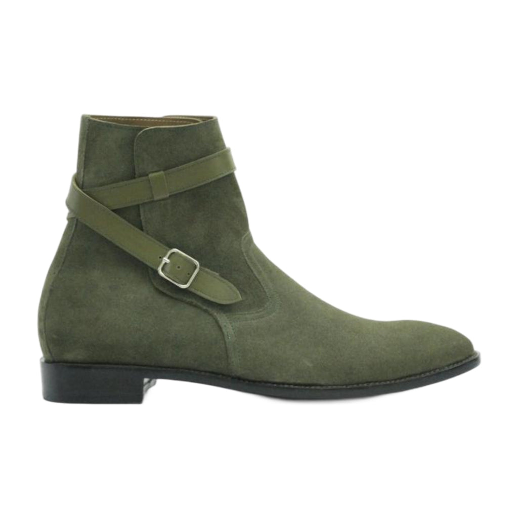 Suede Jodhpurs Ankle Boots